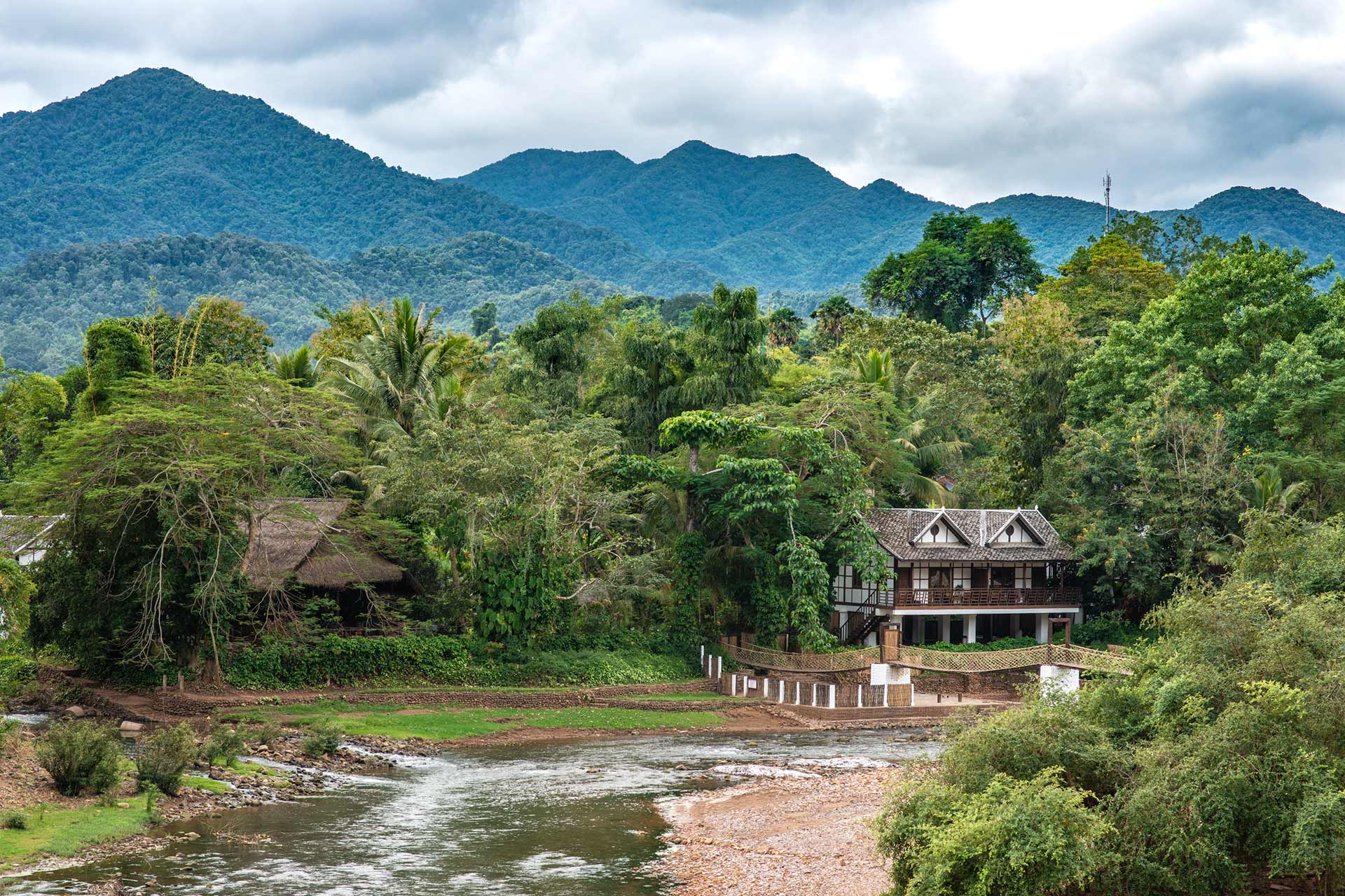 Start your journey with Muang La’s tranquil glow